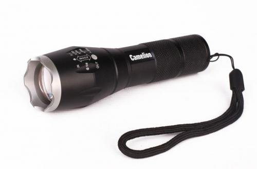 Фонарь LED5136 XML-T6 ZOOM 3 режима 3хLR03 (в компл.) алюм. черн. (открывающ. блист.) Camelion 12971 фото 12 Фонарь LED5136 XML-T6 ZOOM 3 режима 3хLR03 (в компл.) алюм. черн. (открывающ. блист.) Camelion 12971 фото 12