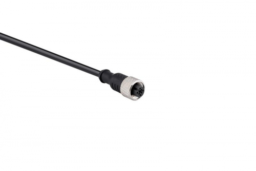 Кабель соединительный 5м с гнездом M12х4 ПУ IP68 EMAS SKM12P4YXP5