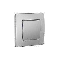 Переключатель 1-кл. СП Blanca 10А IP44 (сх.6) 250В алюм. SE BLNVS410603