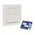 Выключатель 2-кл. Стокгольм Умный беспроводной бел. Zigbee Сonnect EKF RCV-ST2-WS-ZB