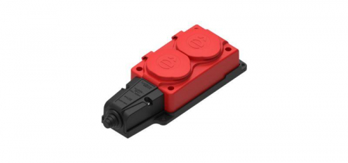 Колодка удлинителя 2-м 16А IP44 MultiSet 2P+E 250В каучук красн. SE MST4122RD Колодка удлинителя 2-м 16А IP44 MultiSet 2P+E 250В каучук красн. SE MST4122RD