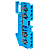 Колодка клеммная ST-2.5 28А 4 вывода пружинная син. PROxima EKF plc-jxb-st-2.5-4-blue