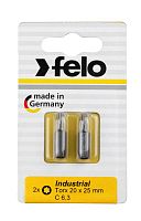 Бита Industrial Torx 30х25 (блист.2шт) FELO 02630036