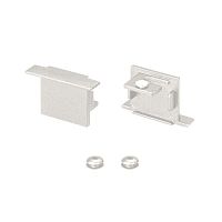 Заглушка SL-LINE-3523 WHITE глухая металл (комплект) Arlight 043123