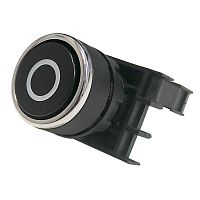 Кнопка нажимная круглая с &amp;amp;quot;0&amp;amp;quot; B100DH-0 черн. EMAS B100DHO
