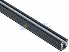 Шинопровод осветительный трехфазный 2м черн. IEK LPK0D-SPD-3-02-K02