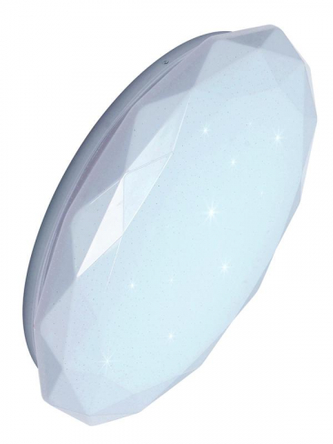 Светильник светодиодный Classic DIAMOND 36Вт 230В 6500К 2340лм 368х65мм настенно-потолочный КОСМОС KCDiam36W_6500 Светильник светодиодный Classic DIAMOND 36Вт 230В 6500К 2340лм 368х65мм настенно-потолочный КОСМОС KCDiam36W_6500