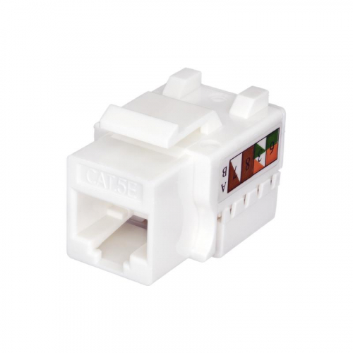 Модуль Keystone Jack RJ45 (8P8C) UTP кат.5E инструментал. бел. SUPRLAN 10-0313 фото 3