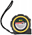 Рулетка Смарт 5мх19мм калибр. лента; нейлон. покрытие; магн. крючок; прорезиненный корпус FIT 17315