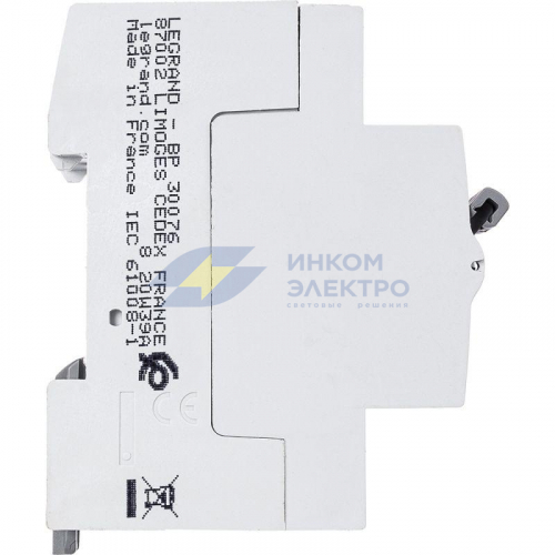 Выключатель дифференциального тока (УЗО) 2п 63А 300мА тип AC RX3 Leg 402034 фото 4