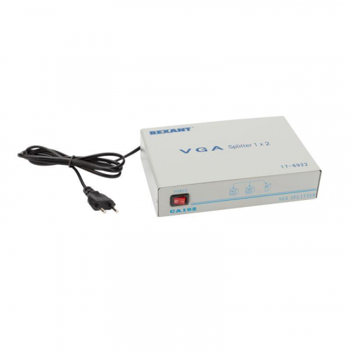 Делитель VGA 1x2 150МГц Rexant 17-6922 Делитель VGA 1x2 150МГц Rexant 17-6922