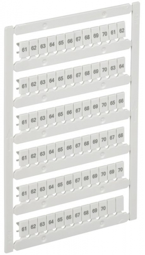 Маркер для CTS/CP 4кв.мм "61-70" ARMAFIX IEK AF-CT10D-M-004-07