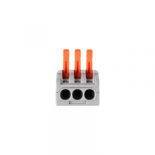 Клемма монтажная СМК PTC-3P 4233 BL/3 450В 32А 0.08-2.5(4.0)кв.мм JazzWay 5073708 фото 6