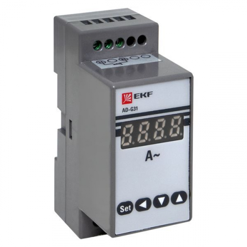 Амперметр цифровой AD-G31 1ф на DIN EKF ad-g31 Амперметр цифровой AD-G31 1ф на DIN EKF ad-g31
