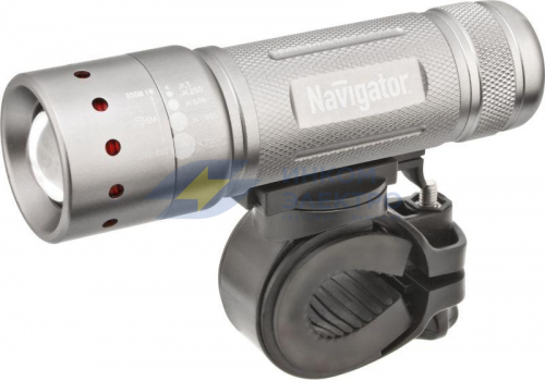 Фонарь 94 964 NPT-B01-3AAA велосипедный 2 крепл. CREE 1LEDх5Вт фокус блист. Navigator 94964 Фонарь 94 964 NPT-B01-3AAA велосипедный 2 крепл. CREE 1LEDх5Вт фокус блист. Navigator 94964