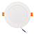 Светильник светодиодный PLED DL7 WH Downlight 10Вт 4000К IP54 120х26мм ДВО встраив. JazzWay 5042520