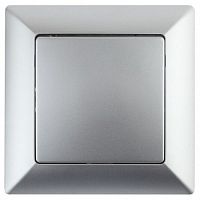 Переключатель промежуточный 1-кл. СП Solo 4-108-03 10А 250В IP20 алюм. Intro Б0053619