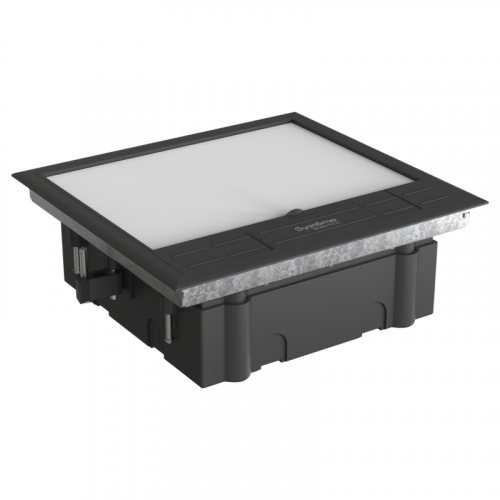 Люк MultiDesk MDK10 на 12мод. IP40 с монтажной коробкой для фальшпола SE MDK10112 фото 7