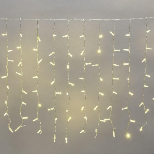 Гирлянда светодиодная "Светодиодный Дождь" 2х0.8м 160LED тепл. бел. 10Вт 230В IP65 провод прозр. (нужен шнур питания 303-500-1) Neon-Night 235-106 Гирлянда светодиодная "Светодиодный Дождь" 2х0.8м 160LED тепл. бел. 10Вт 230В IP65 провод прозр. (нужен шнур питания 303-500-1) Neon-Night 235-106