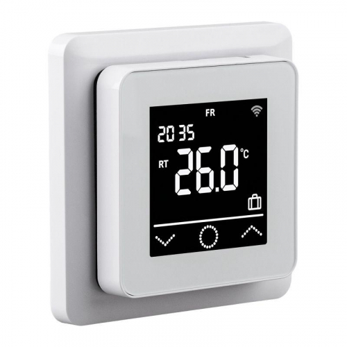 Терморегулятор цифровой сенсорный программируемый ClimaHome W с Wi-Fi бел. Rexant 51-0572 фото 5 Терморегулятор цифровой сенсорный программируемый ClimaHome W с Wi-Fi бел. Rexant 51-0572 фото 5