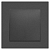 Переключатель 1-кл. СП Accent 6-103-07 10А IP20 250В AL/CU графит Intro Б0063442
