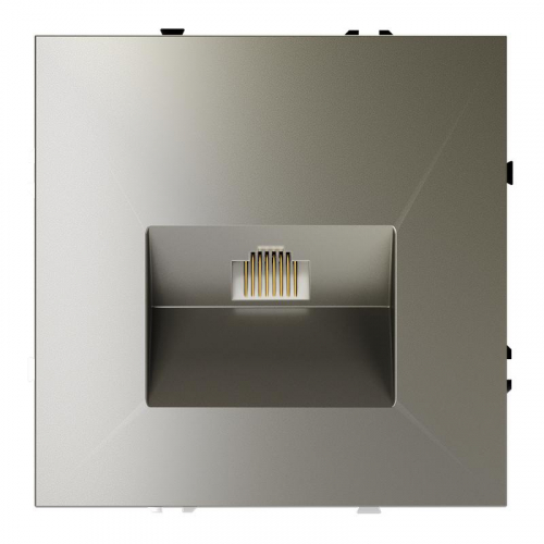 Розетка компьютерная 1-м СП S70 RJ45 кат.6 механизм шелк Voltum VLS060104 Розетка компьютерная 1-м СП S70 RJ45 кат.6 механизм шелк Voltum VLS060104