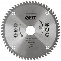 Диск пильный для циркулярных пил по алюм. 190х30/20х60T FIT 37788