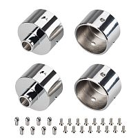 Заглушка WPH-FLEX-D22-360deg с отверстием металл (комплект) Arlight 046102