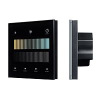 Панель сенсорная SMART-DALI-301-11-1G-4SC-MIX-IN Black BUS/24В Touch 2.4G IP20 пластик INTELLIGENT ARLIGHT 046550