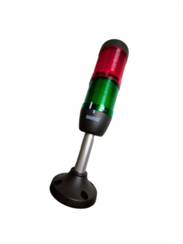 Колонна сигнальная 50мм стробоскоп FLESH 220В красн./зел. EMAS IK52F220XM03 фото 2
