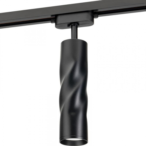 Светильник трековый поворотный ARTLINE 55х55х200 GU10 230В алюм. 2.6кв.м черн Ritter 59932 0 фото 5