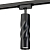 Светильник трековый поворотный ARTLINE 55х55х200 GU10 230В алюм. 2.6кв.м черн Ritter 59932 0