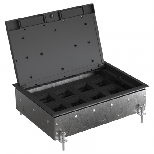 Люк MultiDesk MDK10 на 16мод. IP40 с монтажной коробкой для бетонных полов SE MDK10216 фото 4