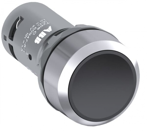 Кнопка CP1-30B-10 черная без фиксации 1HO 1SFA619100R3076