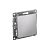 Переключатель 1-кл. AtlasDesign (сх. 6) 10AX быстрозажим. клем. механизм алюм. SE ATN000361S