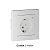 Розетка AtlasDesign Smart 16А L+N с заземл. защ. шторки Zigbee механизм бел. SE ATN000145Z