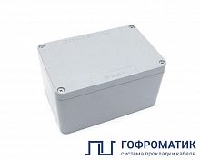 Коробка ответвительная 150х100х80 IP66/IP67 алюм. ГОФРОМАТИК zeta30394