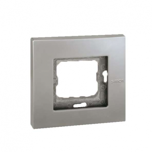 Рамка 1-м Simon27 Top impact Scudo алюм. Simon 2705610-033 Рамка 1-м Simon27 Top impact Scudo алюм. Simon 2705610-033