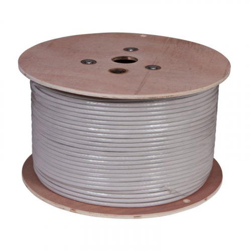 Кабель витая пара U/UTP кат.6A 4х2х23AWG LSZH нг(А)-HF (LSZH) INDOOR SOLID сер. (305м) (м) PRO Rexant 02-0302 фото 2 Кабель витая пара U/UTP кат.6A 4х2х23AWG LSZH нг(А)-HF (LSZH) INDOOR SOLID сер. (305м) (м) PRO Rexant 02-0302 фото 2