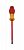Отвертка диэлектрическая шлицевая SL5.5х1.0х125 Felo 91305590