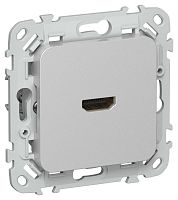 Розетка HDMI СП FLITE РШДМА-ФлА механизм алюм. IEK FI-H10-K47