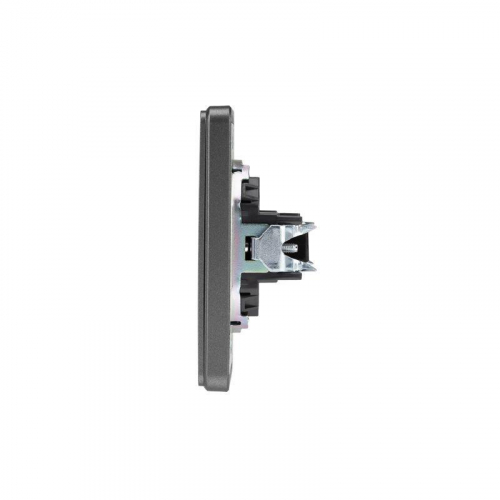 Розетка СП ROUND HDMI IP20 титан Kranz KR-78-0730-2 фото 2 Розетка СП ROUND HDMI IP20 титан Kranz KR-78-0730-2 фото 2