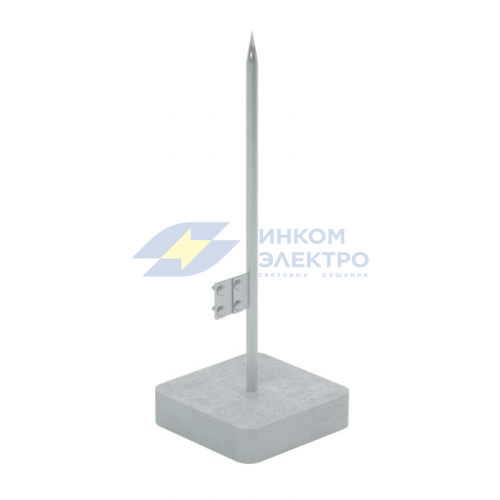 Мачта вольностоящая молниеприемная цельная VMC-H3 HD H=3м сталь гор. оцинк. КМ MA0380 Мачта вольностоящая молниеприемная цельная VMC-H3 HD H=3м сталь гор. оцинк. КМ MA0380