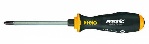 Отвертка Ergonic крестовая ударная PH 1х80 Felo 45210240 Отвертка Ergonic крестовая ударная PH 1х80 Felo 45210240