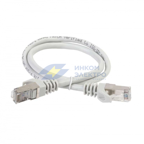 Патч-корд кат.6 FTP LSZH 3м сер. ITK PC01-C6FL-3M Патч-корд кат.6 FTP LSZH 3м сер. ITK PC01-C6FL-3M
