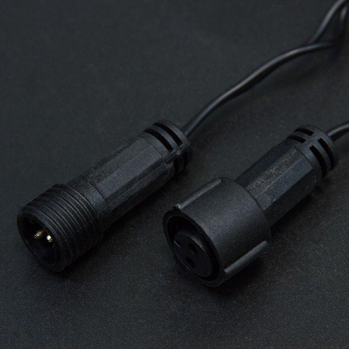 Гирлянда светодиодная "Нить" 10м 100LED RGB 230В свечение с динамикой провод ПВХ черн. Neon-Night 245-408 фото 2 Гирлянда светодиодная "Нить" 10м 100LED RGB 230В свечение с динамикой провод ПВХ черн. Neon-Night 245-408 фото 2