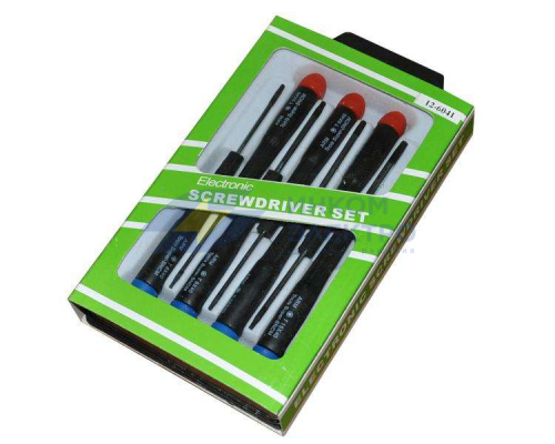 Набор отверток часовых "TORX" HT-5214 (HY-5214) REXANT 12-6041 Набор отверток часовых "TORX" HT-5214 (HY-5214) REXANT 12-6041