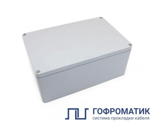 Коробка ответвительная 240х160х100 IP66/IP67 алюм. ГОФРОМАТИК zeta30398 Коробка ответвительная 240х160х100 IP66/IP67 алюм. ГОФРОМАТИК zeta30398