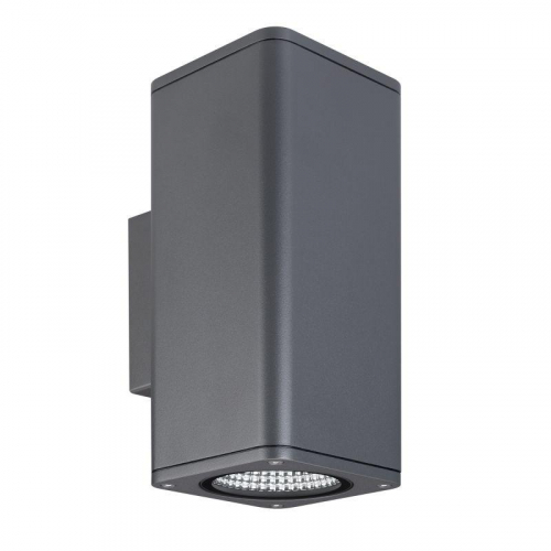 Светильник светодиодный LGD-EVO-WALL-TWIN-S100x100-2x12W Warm3000 (GR 44 deg 230В) IP54 металл Arlight 046195 Светильник светодиодный LGD-EVO-WALL-TWIN-S100x100-2x12W Warm3000 (GR 44 deg 230В) IP54 металл Arlight 046195