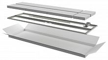 Дверь двустворчатая для шкафа LINEA N 38U 600мм перфорир. сер. ITK LN35-38U6X-D2P